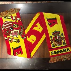España soccer knit scarf